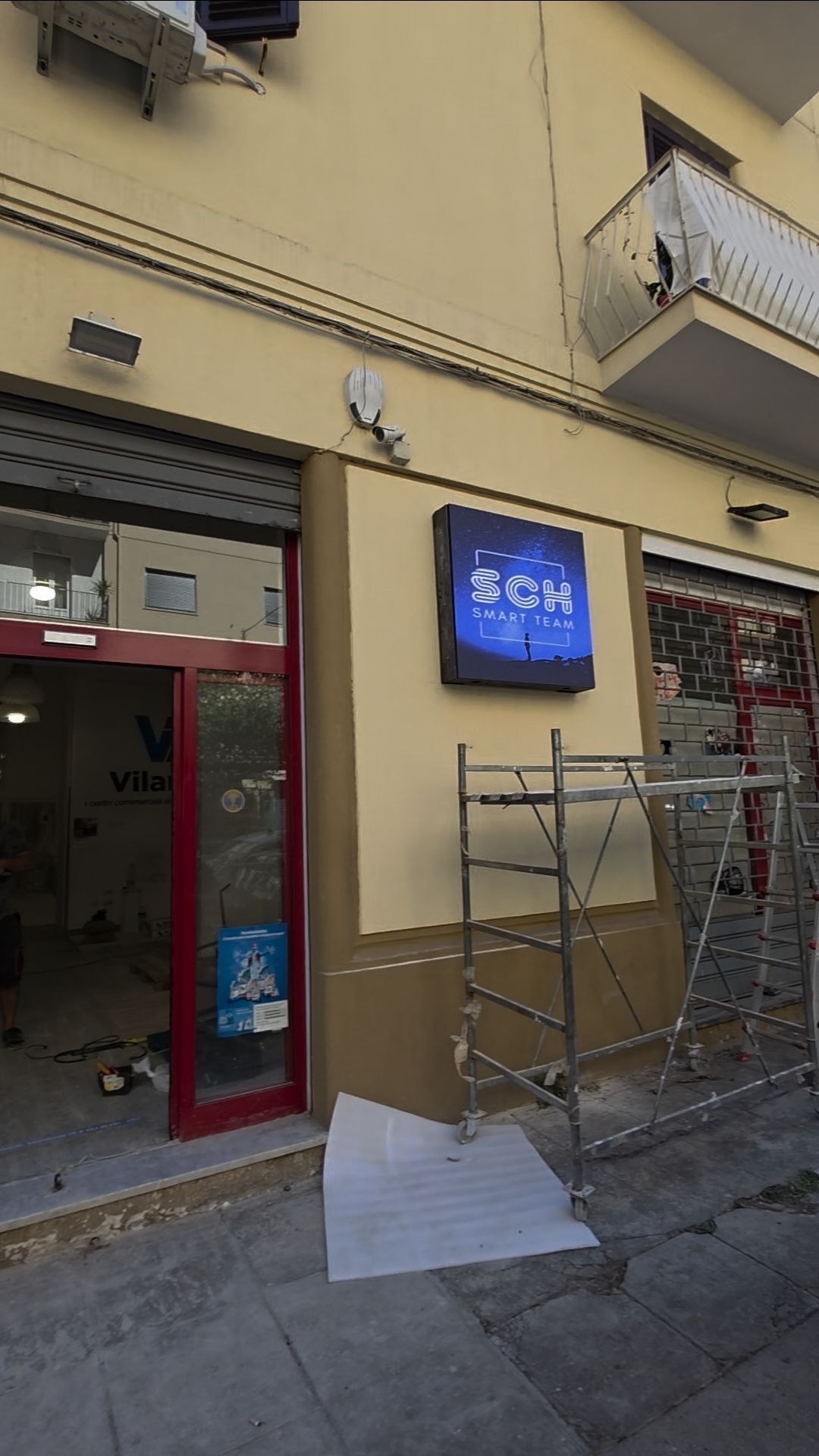 Insegna digitale SCH SMART TEAM — Palermo